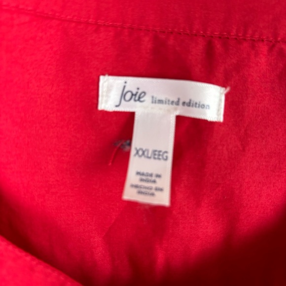 Joie-Limited Edition-sleeveless tiered mini dress in cayenne red-woman’s XXL-NWT - Picture 7 of 14